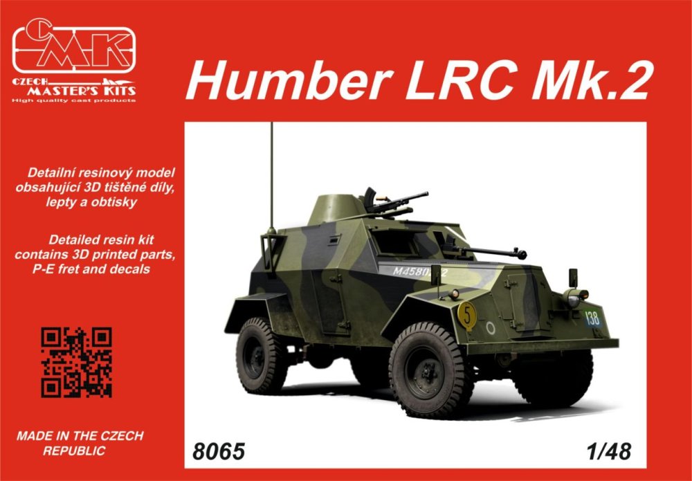1/48 Humber LRC Mk.2 (resin kit)