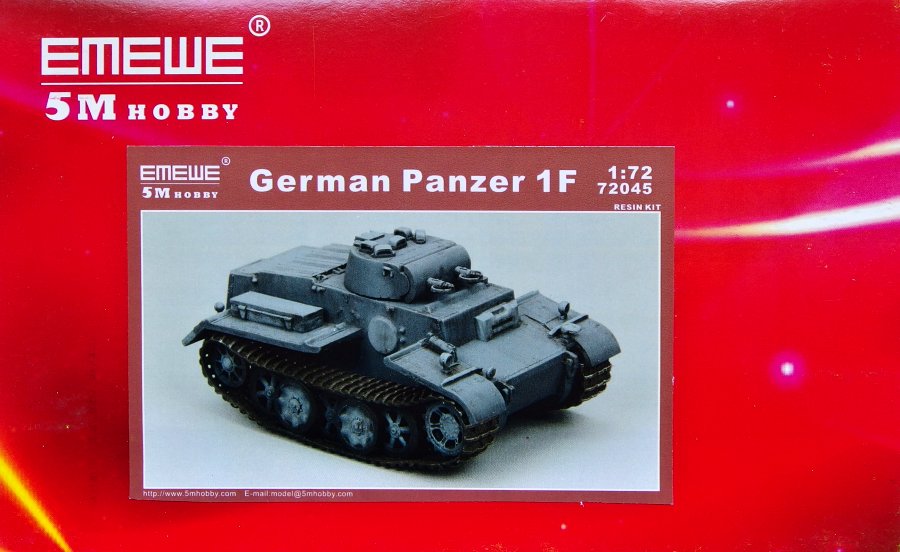 1/72 German Panzer 1F