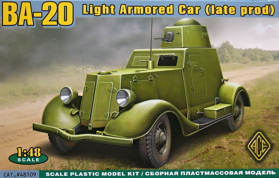 1/48 BA-20 Light Armored Car (late prod.)