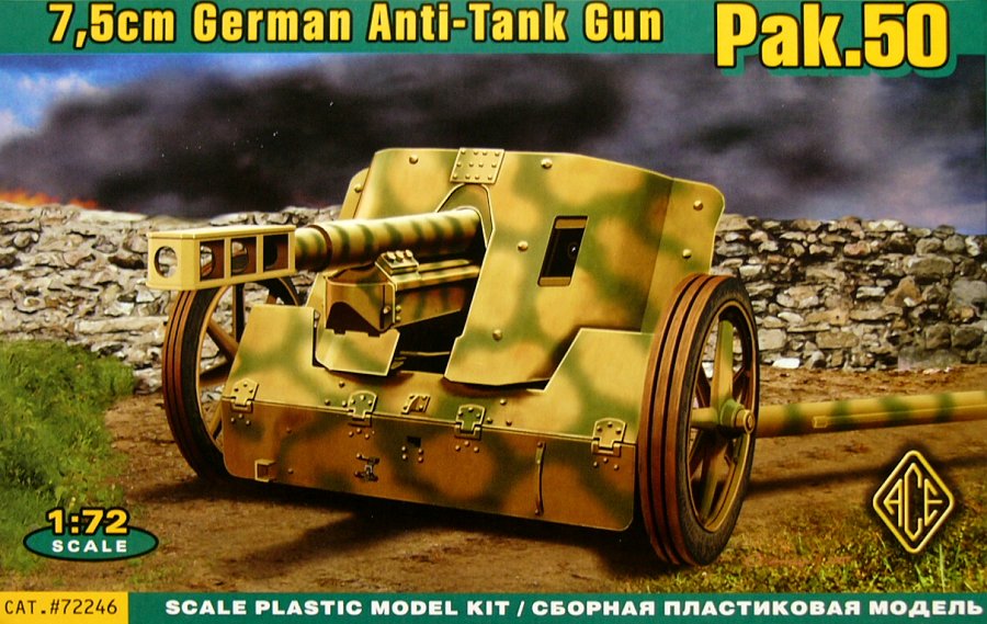 1/72 7,5cm Pak.50 Panzerabwehrkanone