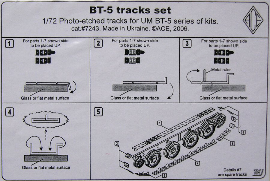 1/72 BT-5 Tracks set (UMM)