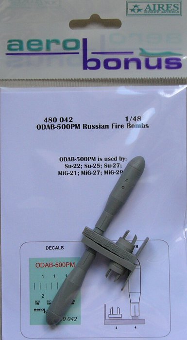 1/48 ODAB-500PM Russian fire bombs
