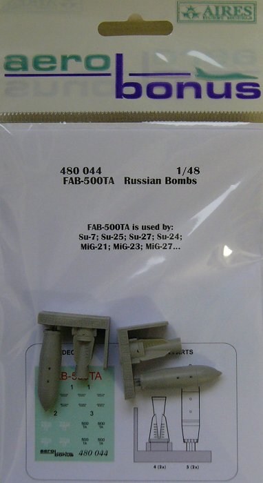 1/48 FAB-500TA Russian bombs