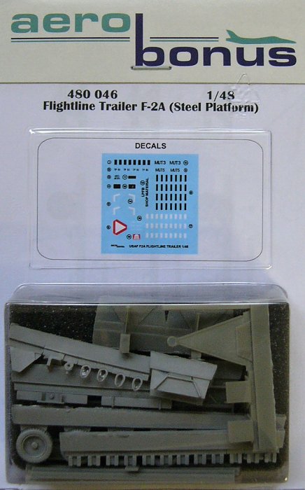 1/48 Flightline trailer F-2A (steel platform)