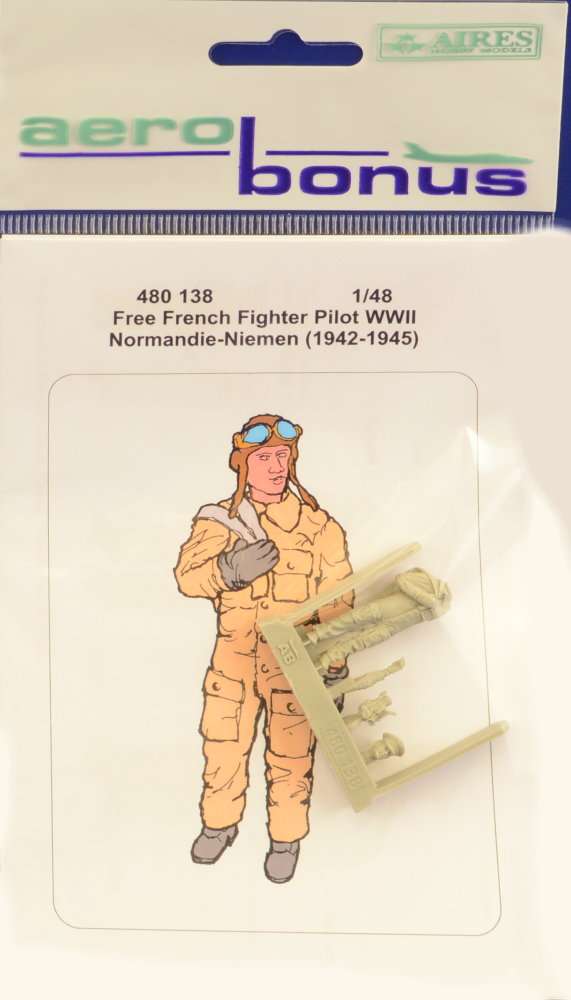 1/48 French Fighter Pilot  Normand-Niemen