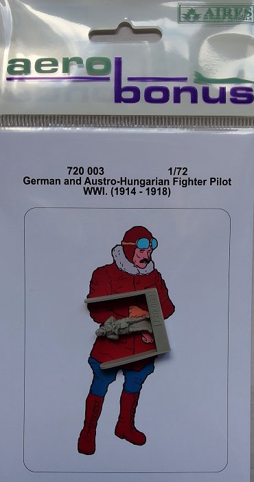 1/72 German and Austro-Hungarian fighter Pilot WWI