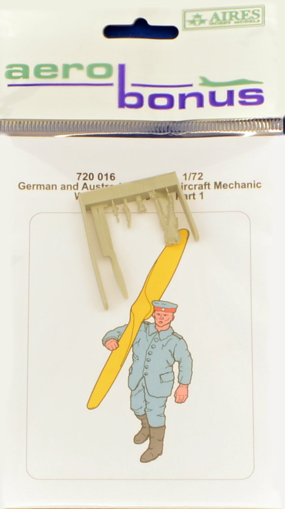 1/72 German&A.-H. Aircraft Mechanic 1914-18 Part 1
