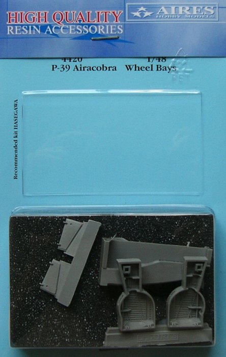 1/48 P-39 Airacobra wheel bays  (HAS)