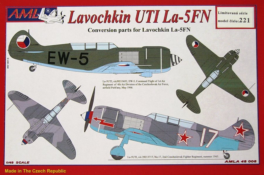 1/48 Lavochkin UTI La-5FN Conversion Set