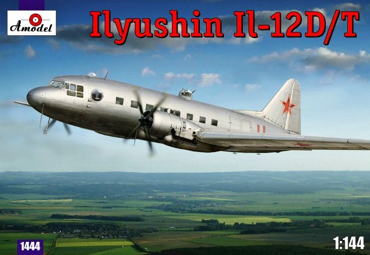 MODELIMEX Online Shop | 1/144 Ilyushin IL-12 D/T | your favourite model shop