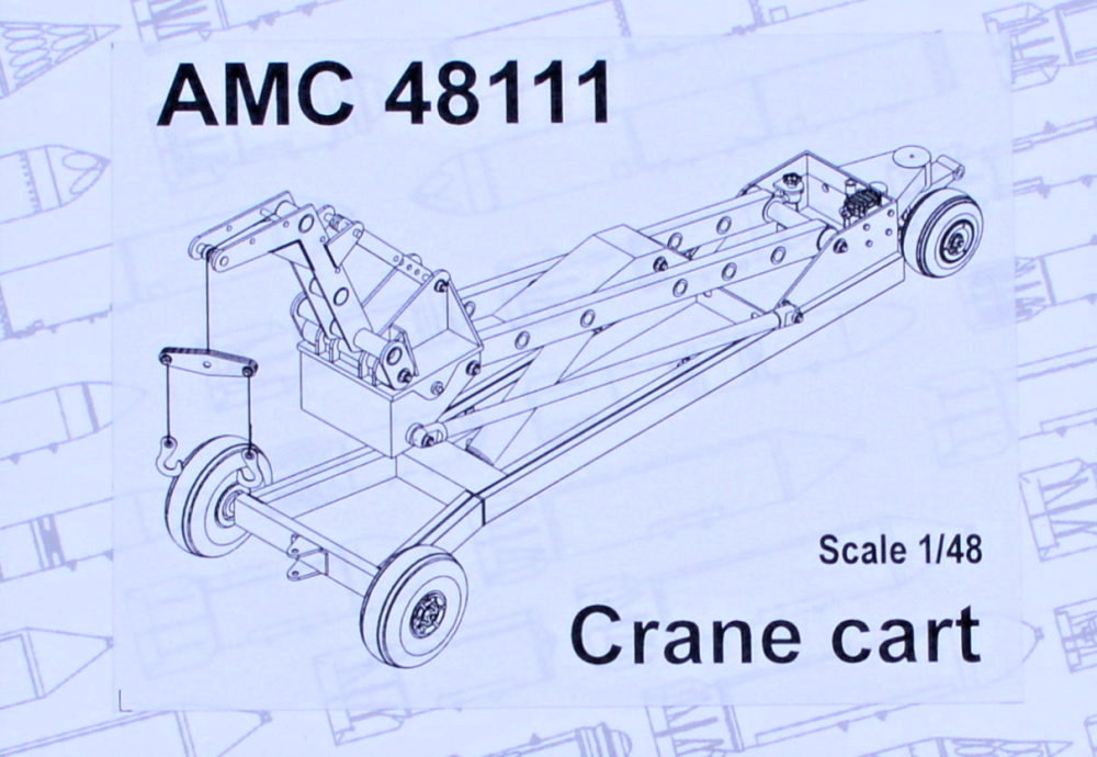 1/48 Crane cart (resin model)