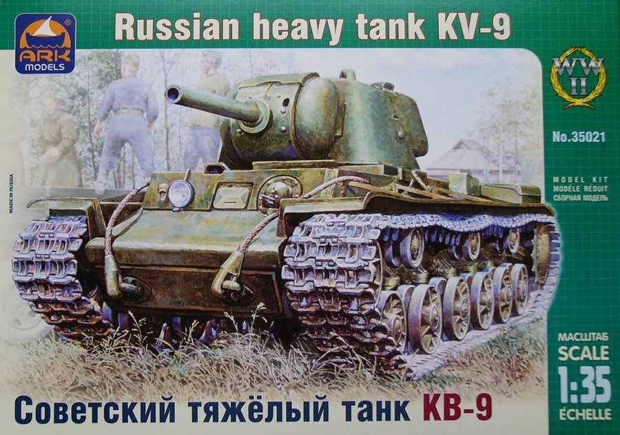1/35 KV-9 Russian heavy tank