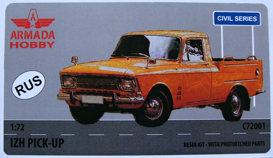1/72 IZH Pickup-up (civil series)