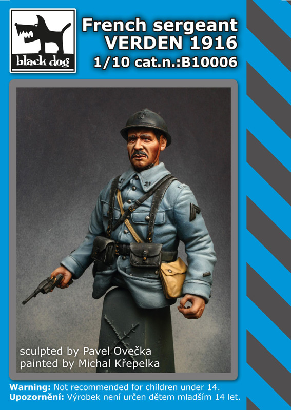 1/10 French sergeant Verden 1916