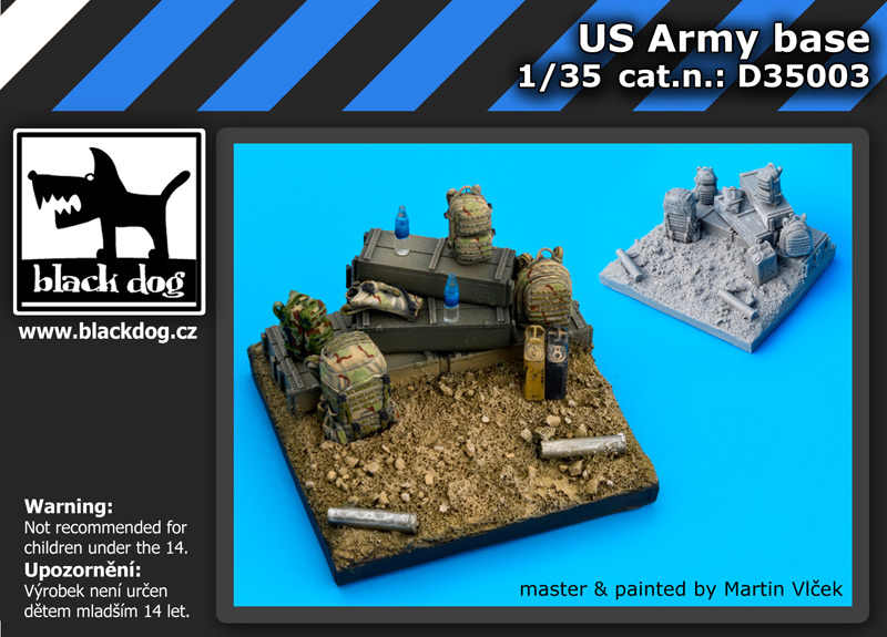 1/35 US Army base (resin set)