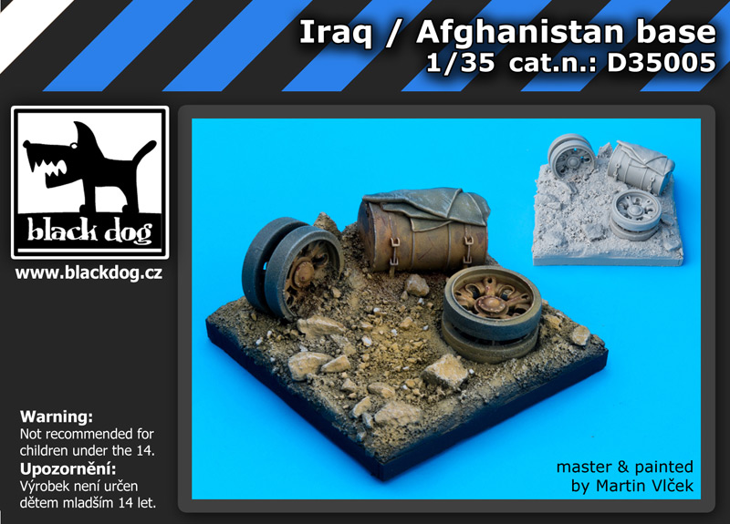 1/35 Iraq / Afghanistan base (resin set)
