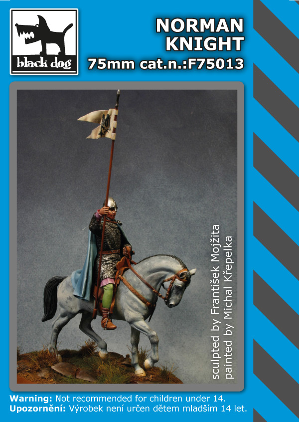 75mm Norman Knight (resin figure)