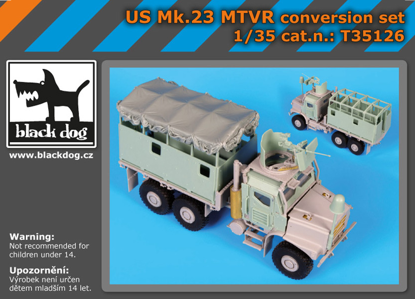 1/35 US Mk.23 MTVR conversion set (TRUMP)