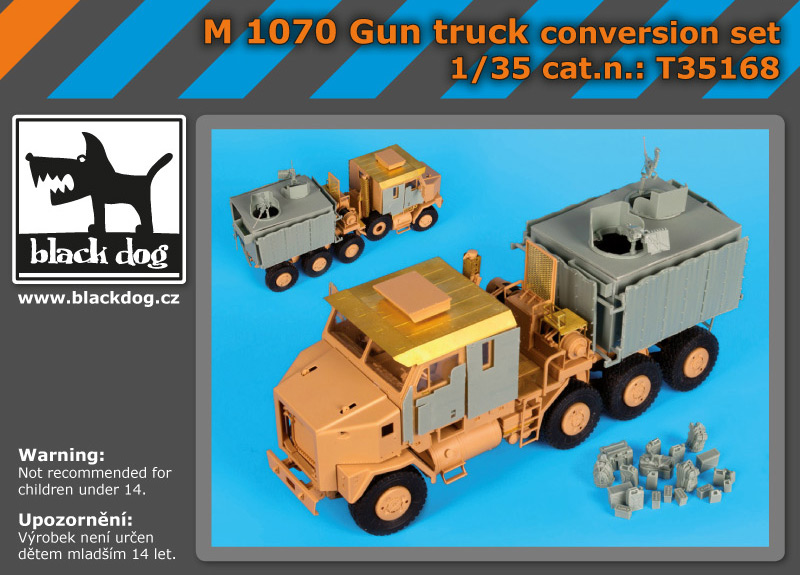 1/35 M1070 Gun truck conversion set (HOBBYB)