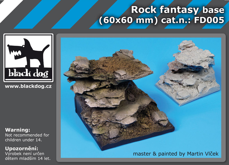 Rock fantasy base (60 x 60 mm)