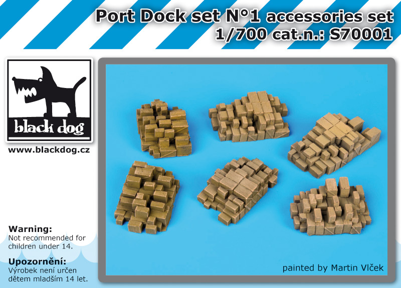 1/700 Port Dock accessories set No.1