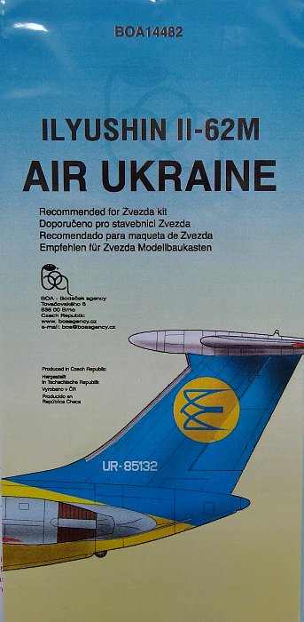 BSmodelle 144104 Ilyushin Il-76MD Ukrainian Armed Forces decal aircraft 1:144