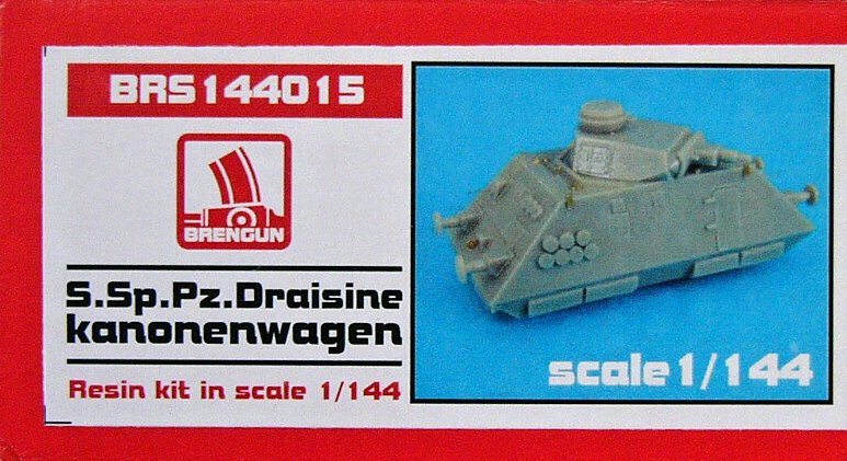 1/144 S.Sp.Pz.Draisine kanonenwagen (full kit)