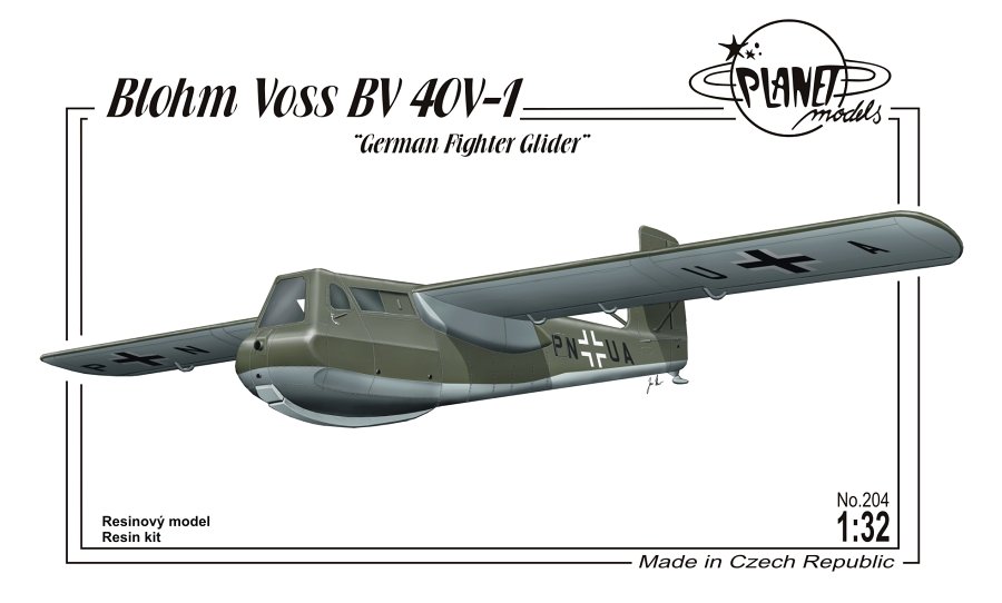 1/32 Blohm Voss BV 40V-1 German Fighter Glider