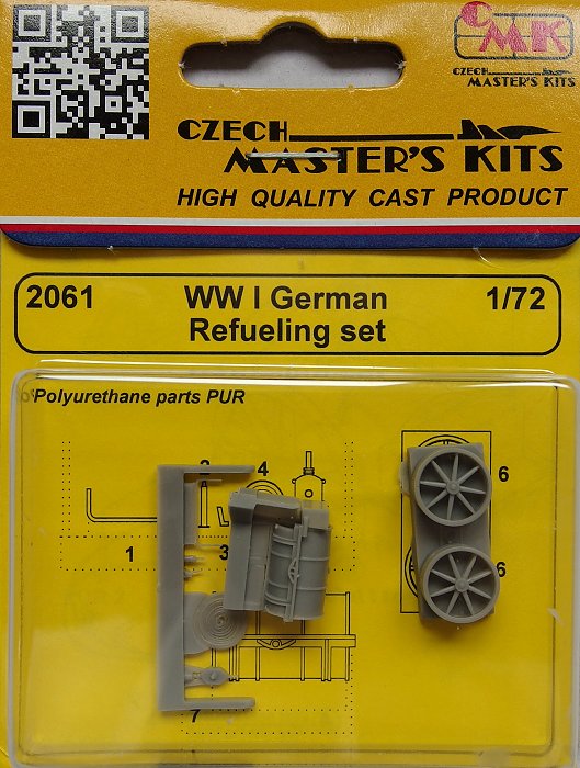 1/72 German WWI Refueling set