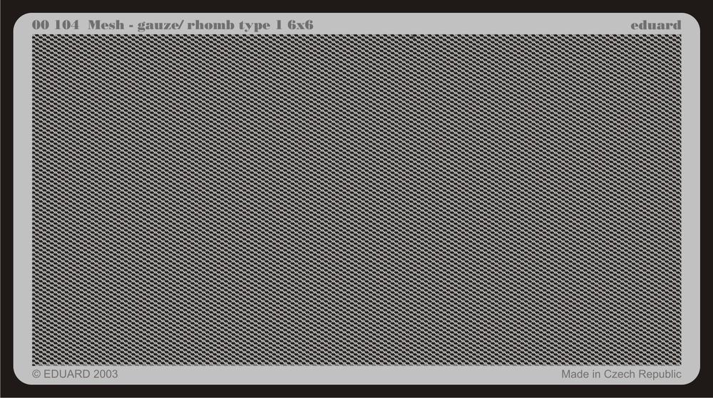Mesh - gauze / rhomb type 6x6