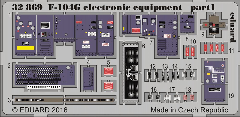 SET F-104G electronic equipment (ITAL)