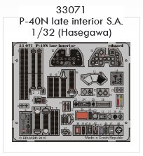 1/32 P-40N late interior S.A. (HAS)