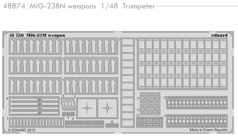 SET MiG-23BN weapons (TRUMP)