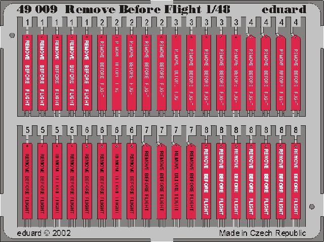 SET 1/48 Remove Before Flight