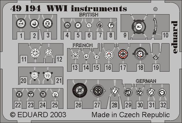 SET WWI Instruments