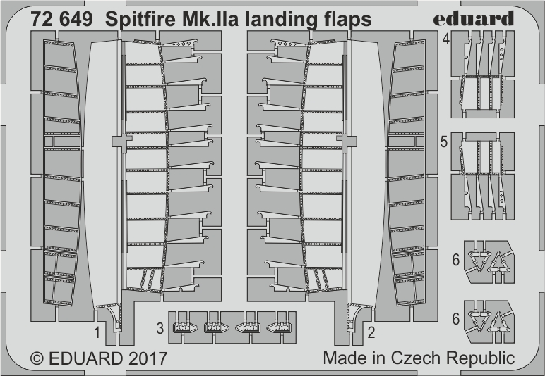 SET Spitfire Mk.IIa landing flaps (REV)