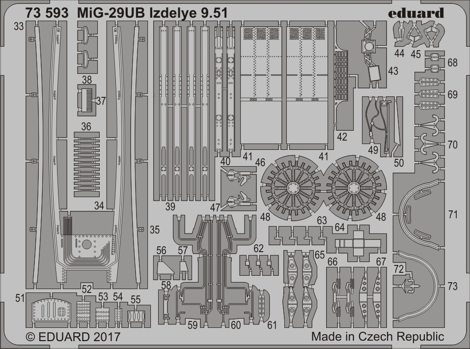 SET MiG-29UB Izdelye 9.51 (TRUMP)