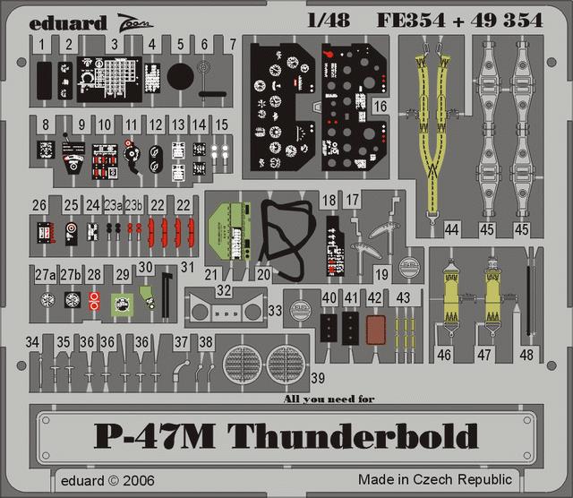 1/48 P-47M Thunderbolt   (TAM)