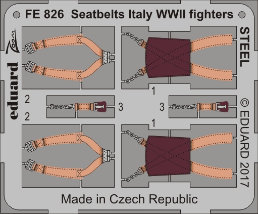 1/48 Seatbelts Italy WWII fighters STEEL (zoom)