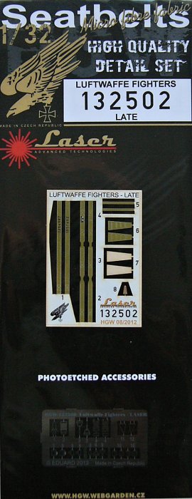 1/32 Seatbelts Luftwaffe Fighters (Late)
