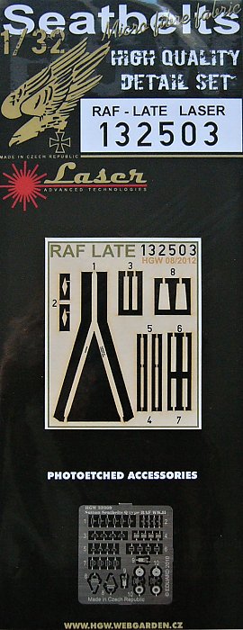 1/32 Seatbelts RAF (Late)