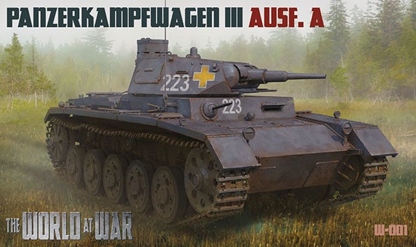 1/72 Panzerkampfwagen III Ausf.A (World At War)