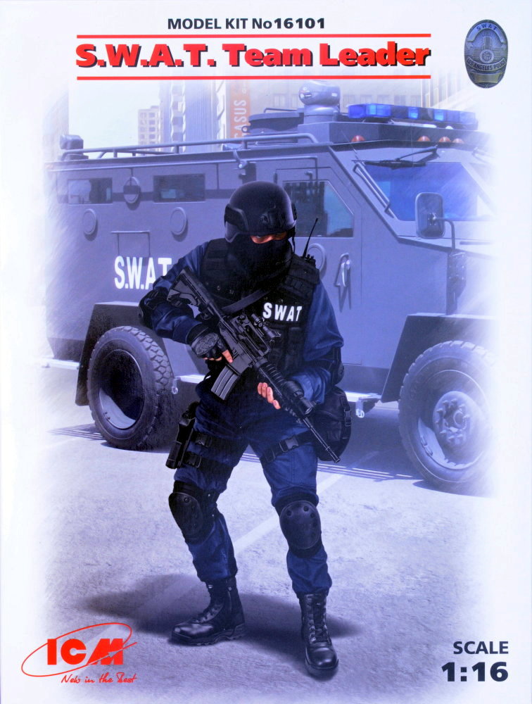 1/16 S.W.A.T. Team Leader (1 fig.)