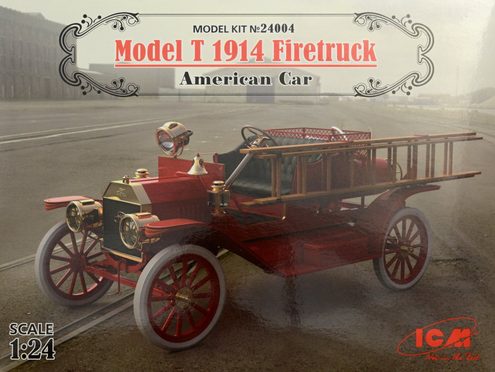 1/24 Model T 1913 Firetruck, American Car