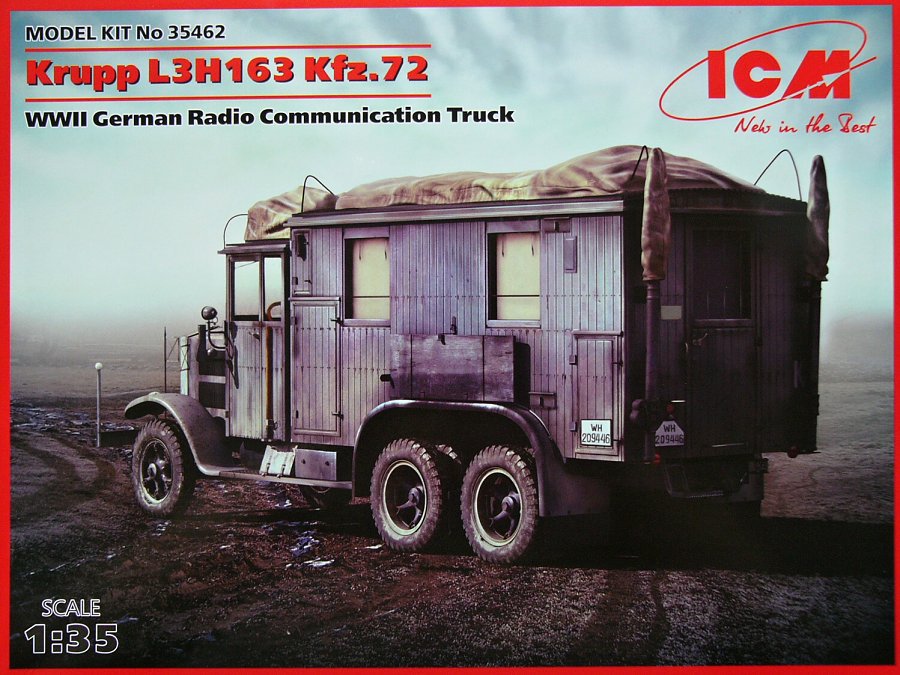 1/35 Krupp L3H163 Kfz.72 German Radio Commun.Truck