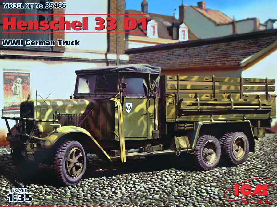 1/35 Henschel 33D1 (German WWII Army Truck)