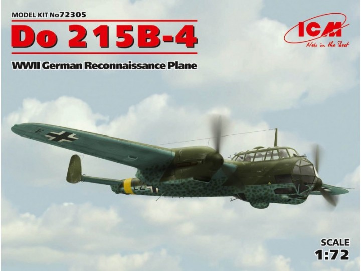 1/72 Dornier Do 215B-4 Reconnaissance Plane WWII