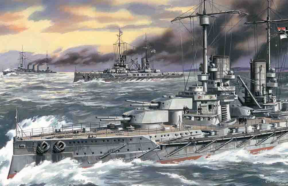 1/350 Grosser Kurfurst WWI German battleship