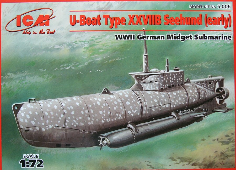 1/72 U-Boat Type XXVIIB 'Seehund' (early)