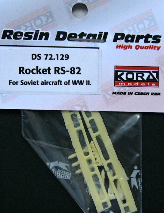 1/72 Rocket RS-82 for Soviet WWII aircraft